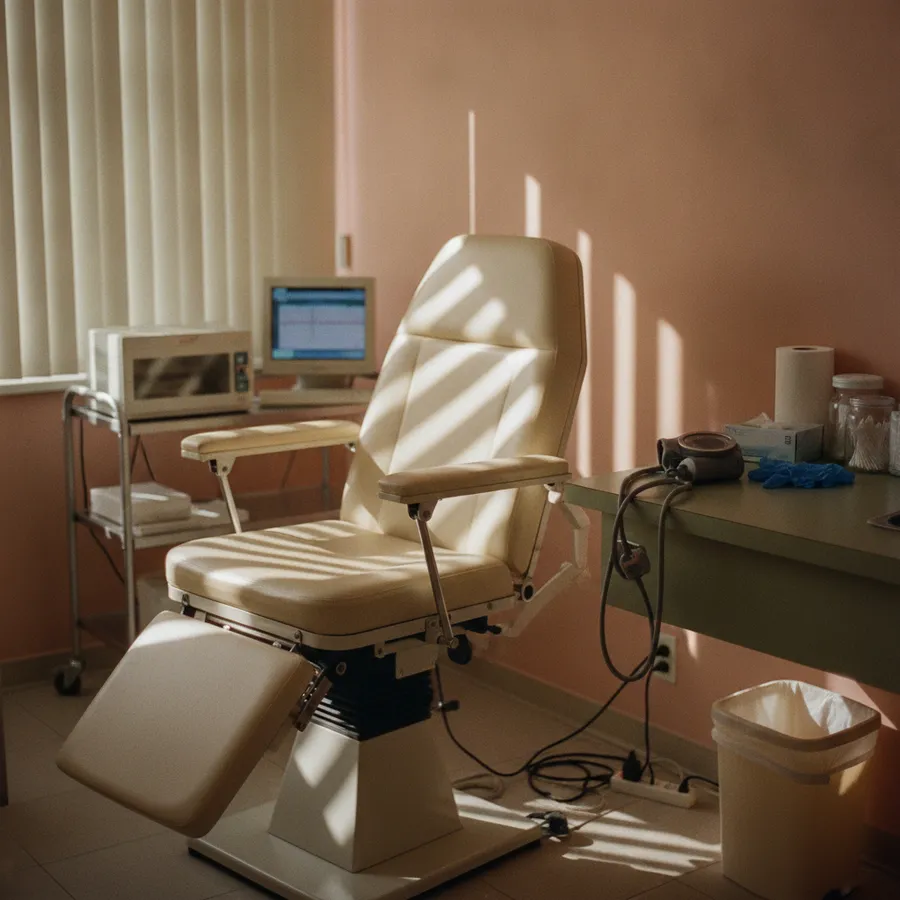 Sala de consulta de una clínica moderna